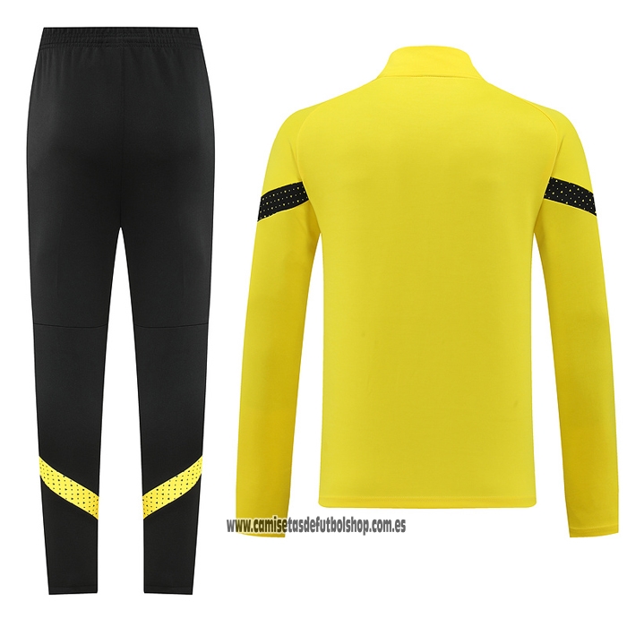 Chandal de Chaqueta del Borussia Dortmund 22-23 Amarillo